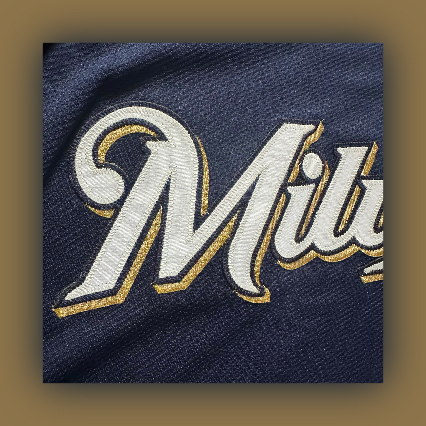 Milwaukee Brewers Authentic Majestic™️ Cool Base Pro Cut Jersey