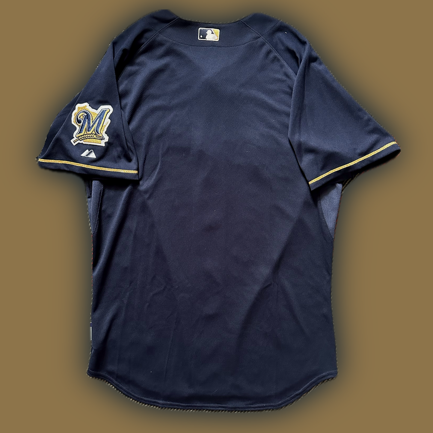 Milwaukee Brewers Authentic Majestic™️ Cool Base Pro Cut Jersey