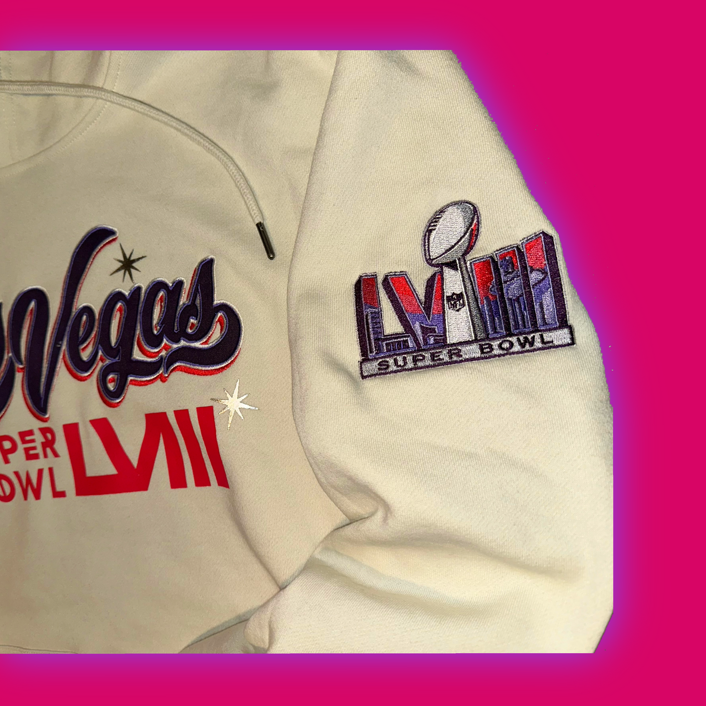 Super Bowl LVIII Las Vegas Authentic Starter™️ Hooded Sweatshirt