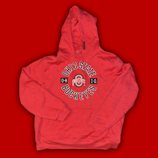 Ohio State University Buckeyes Authentic Hooded Sweatshirt