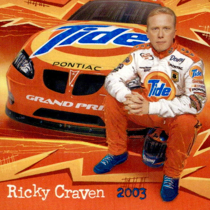 NASCAR Authentic Ricky Craven (#32) Tide™️ Racing Champions Apparel™️ T-Shirt