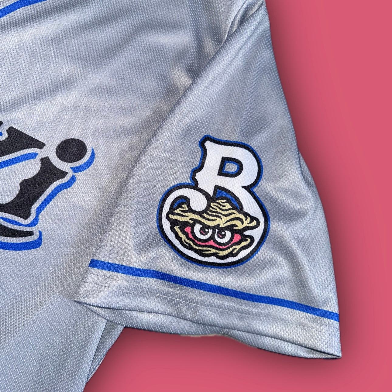 Biloxi Shuckers (AA Affiliate- MIL) Authentic OT Sports™️ Road Gray Sublimated Jersey