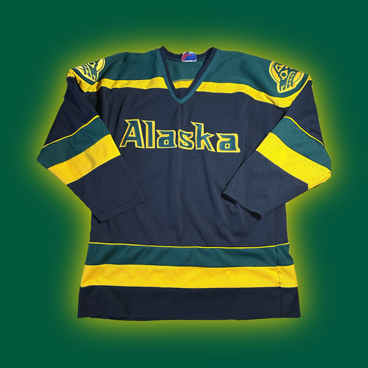 University of Alaska at Anchorage Seawolves Authentic Koronis Sports Apparel Inc.™️ NCAA Hockey Jersey