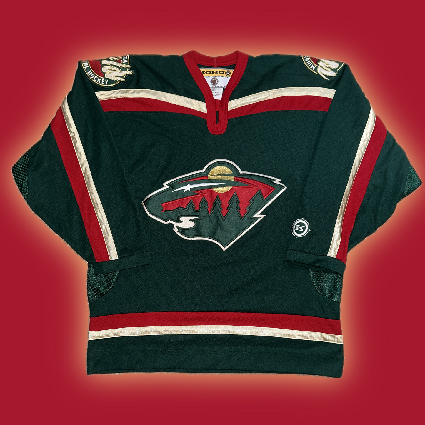 Minnesota Wild Authentic KOHO™️ Home Green Jersey