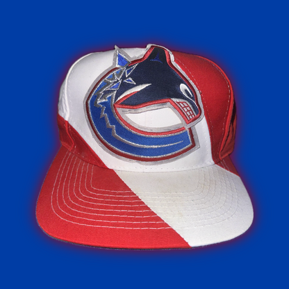 Vancouver Canucks (1998-2007 Logo) CSS Custom Exclusive Strapback Hat