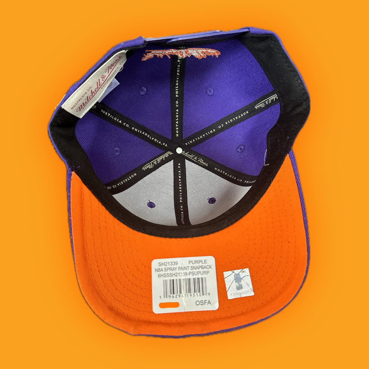 Phoenix Suns Authentic Mitchell & Ness™️ “Spray Paint” Snapback