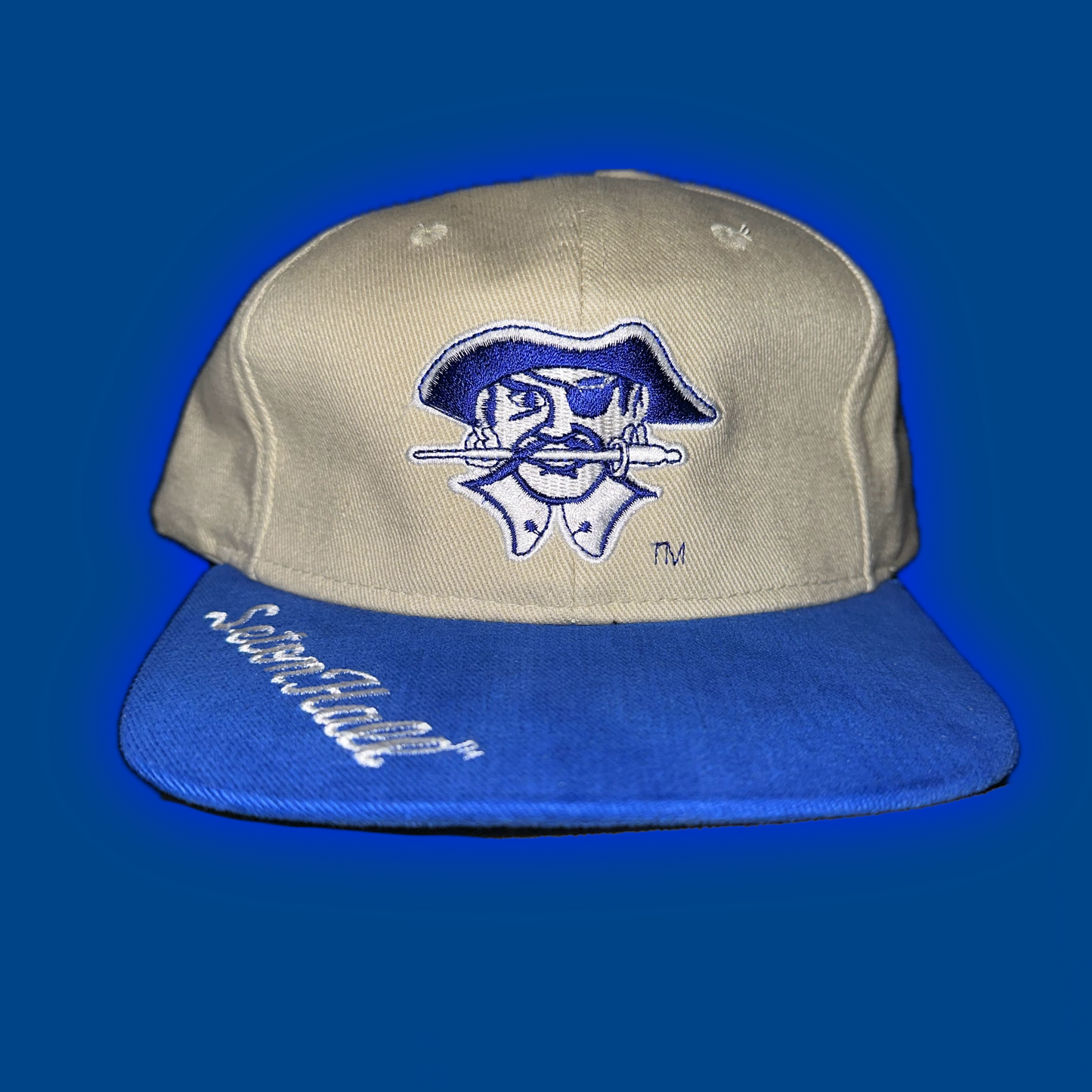 Seton Hall University Pirates Authentic Premore™️ Strapback Hat