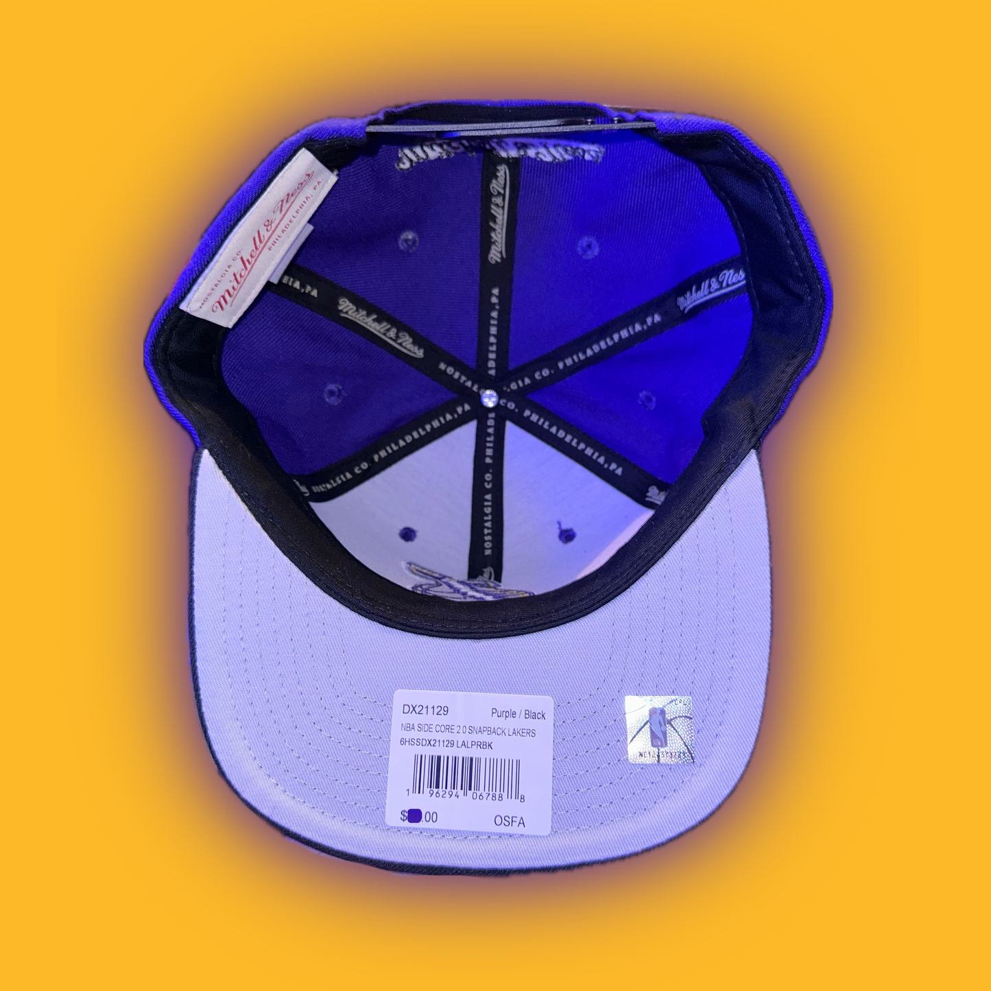 Los Angeles Lakers Authentic Mitchell & Ness™️ Snapback