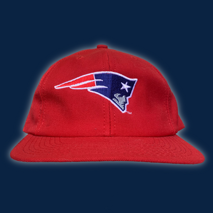 New England Patriots Authentic Starter™️ Red Alternate Wool Snapback