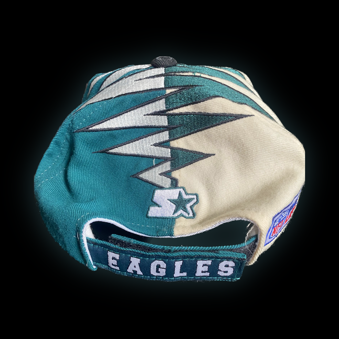 Philadelphia Eagles Authentic Starter™️ “Shockwave” Velcro Hat