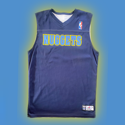 Denver Nuggets Carmelo Anthony (#15) Authentic Alleson Athletic™️ Reversible NBA Practice Jersey