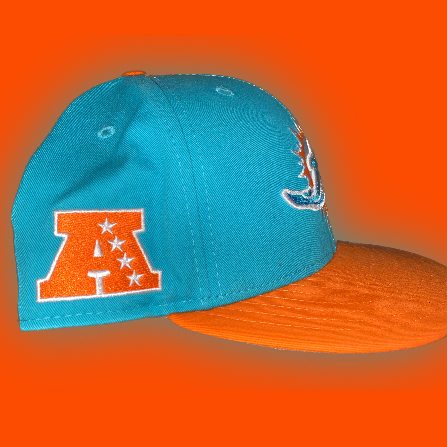 Miami Dolphins Authentic 2-Tone New Era™️ 9Fifty Snapback