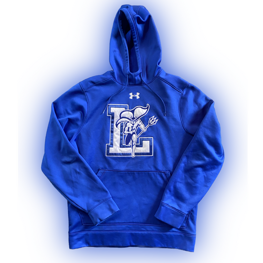 Leominster High School (MA.) Blue Devils Authentic Under Armour™️ Hooded Sweatshirt