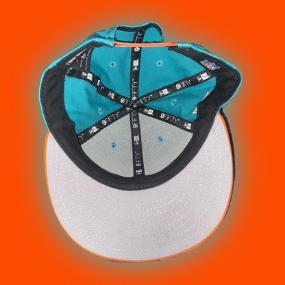 Miami Dolphins Authentic 2-Tone New Era™️ 9Fifty Snapback