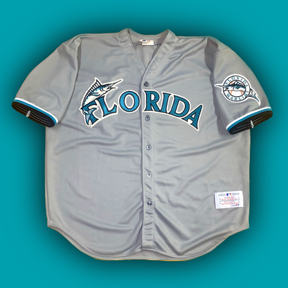 Florida Marlins Authentic CCM™️ Road Gray Jersey