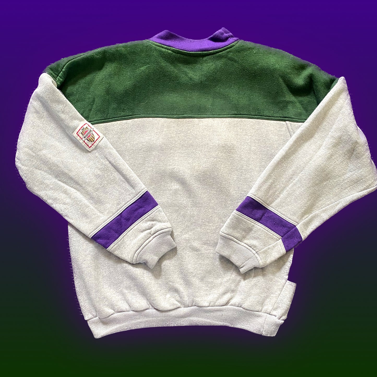 Milwaukee Bucks CSS Custom Authentic McGregor™️ Color Block Crew Neck Sweatshirt