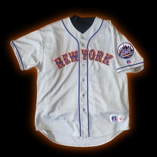 New York Mets Authentic Russell Athletic™️ Road Gray Jersey