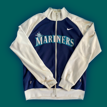 Seattle Mariners Authentic Nike Full Zip Dugout Sweatshirt