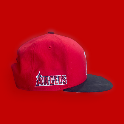 Los Angeles Angels Navy Brim New Era Snapback