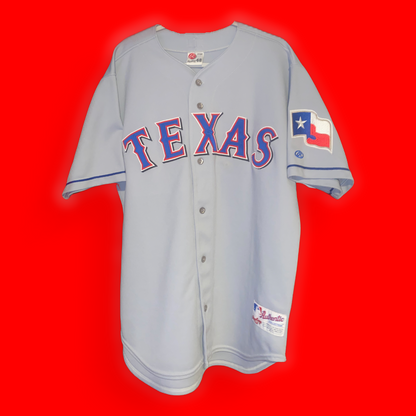 Texas Rangers Authentic Rawlings Road Gray Jersey NWT