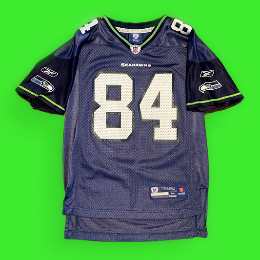 Seattle Seahawks T.J. Houshmandzadeh (#84) Home Authentic Reebok NFL Replica Jersey