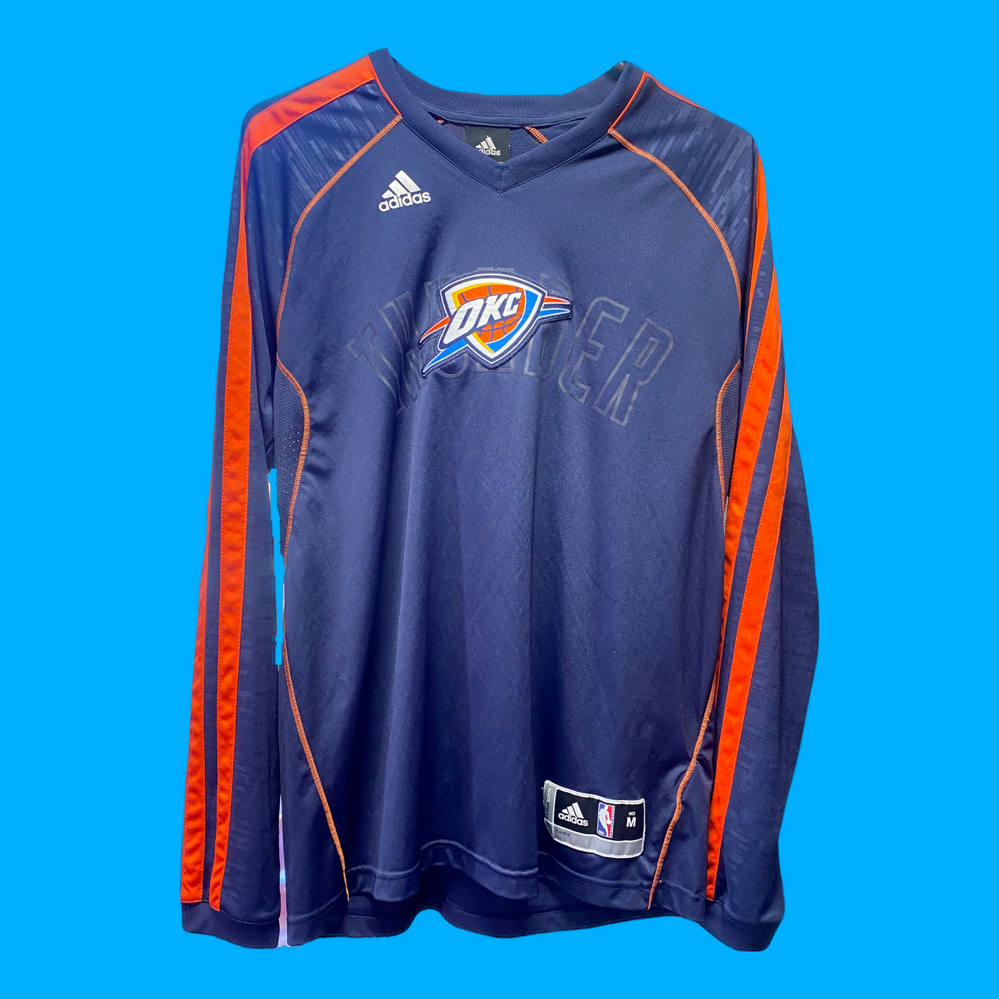 Oklahoma City Thunder Authentic Adidas NBA Shooting Shirt