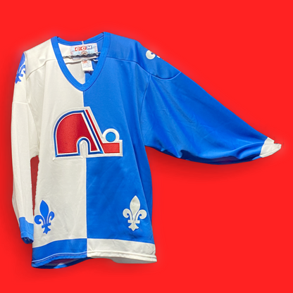 Quebec Nordiques CCM Authentic NHL “Pinwheel” Jersey