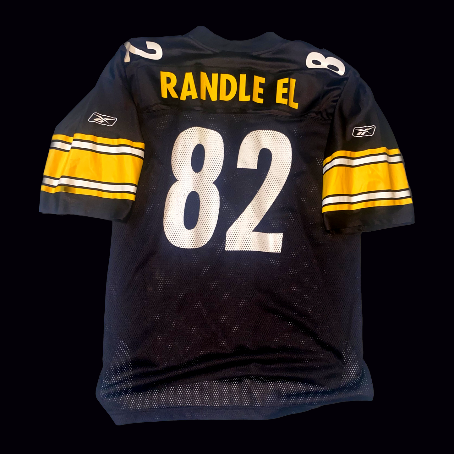 Pittsburgh Steelers Antwaan Randle El (#82) Authentic Reebok Replica Home Jersey