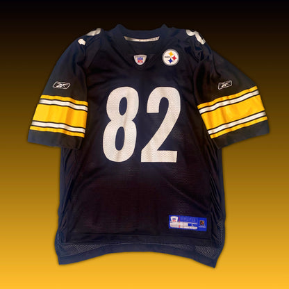 Pittsburgh Steelers Antwaan Randle El (#82) Authentic Reebok Replica Home Jersey