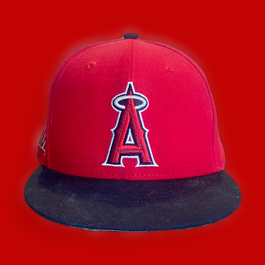 Los Angeles Angels Navy Brim New Era Snapback