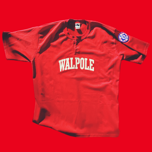 Walpole (MA.) Timberwolves Babe Ruth Baseball Jersey