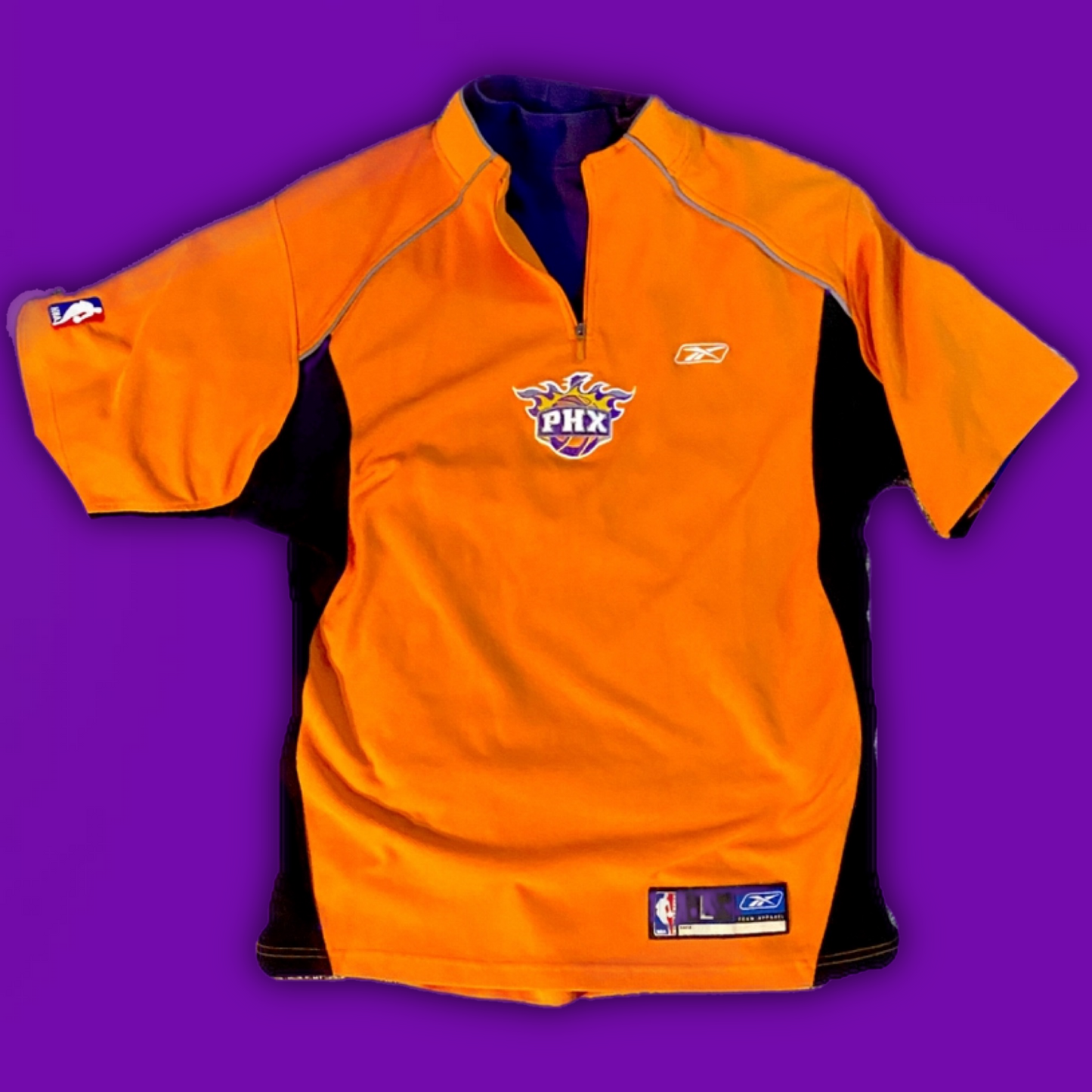 Phoenix Suns Authentic Reebok NBA Short Sleeve Shooting Shirt