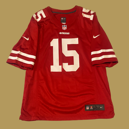 San Francisco 49ers Pierre Garçon (#15) Authentic Nike Home Red Replica Jersey