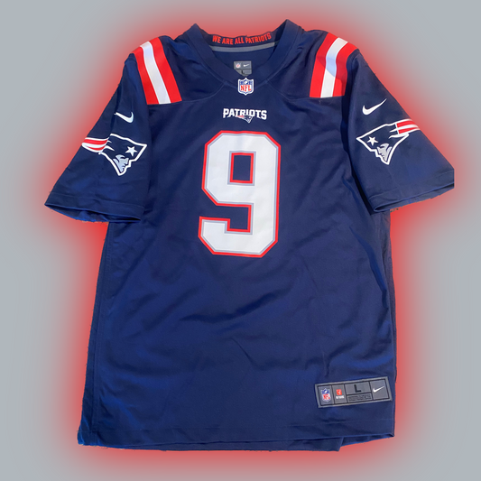 New England Patriots Matt Judon (#9) Authentic Nike™️ Replica Home Navy Jersey