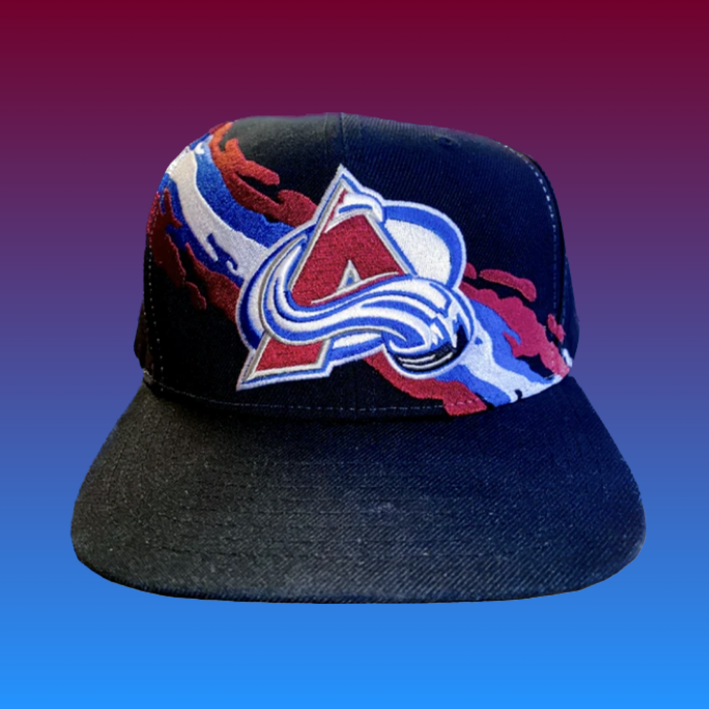 Colorado Avalanche Mitchell & Ness Authentic “Splash” Snapback