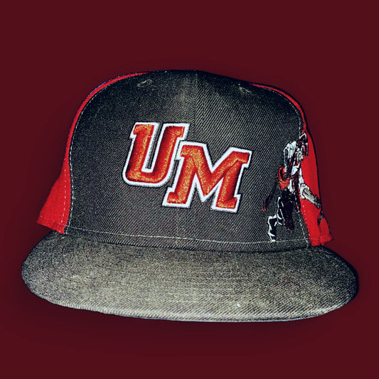 University of Massachusetts Amherst Minutemen New Era NCAA 59Fifty Fitted Cap Size 7 3/8