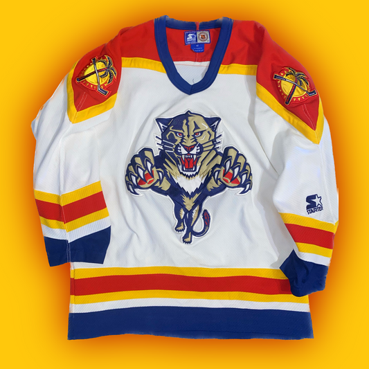 Florida Panthers Authentic Starter™️ Road White Jersey