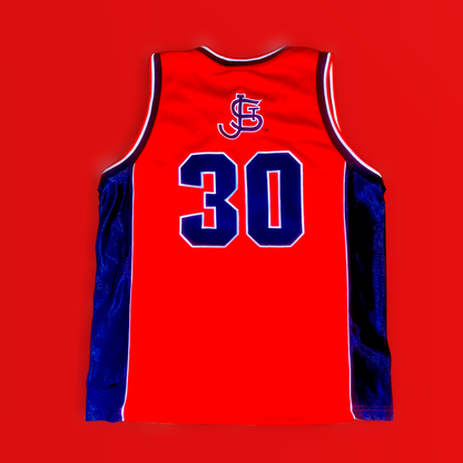 St. John’s University Red Storm Authentic Colosseum NCAA Basketball Jersey (#30)